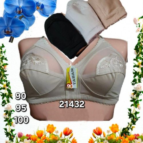 فروش عمده ⚜️سوتین زیرنخی گلدوزی باریک رستمی اعلاء⚜️ کدb_21432 - سوتین زنانه عمده