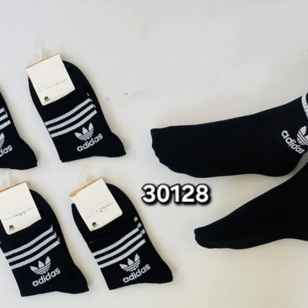 خرید عمده ️جوراب ساقدار نخی ورزشی ️ کدb_30128 - جوراب پسرانه عمده