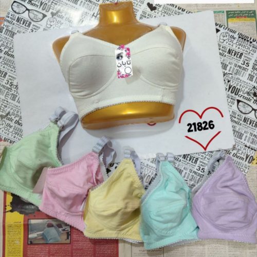 فروش عمده ️سوتین نخی ساده زنانه ️ کدa_21826 کد 131127