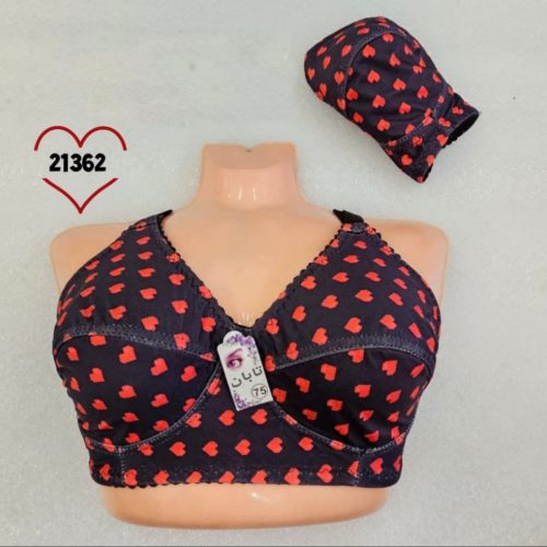 فروش عمده ️سوتین چاپی زیرنخی وسطدار ️ کد 132473