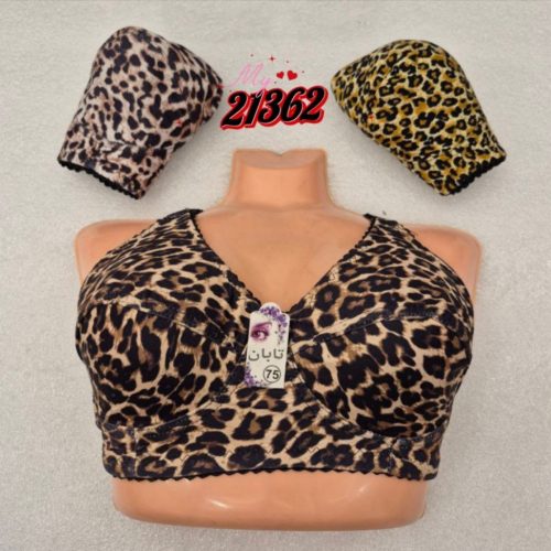 فروش عمده ️سوتین چاپی زیرنخی وسطدار ️ کد 132475