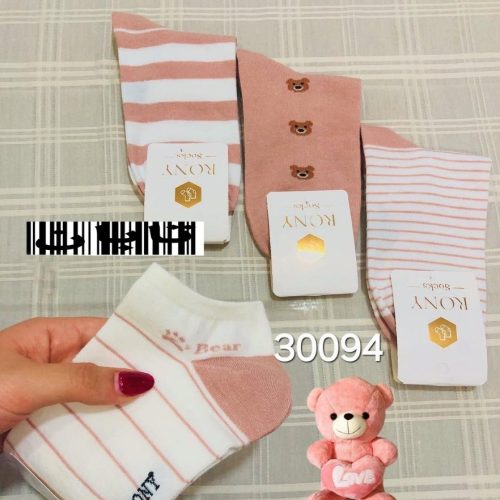 فروش عمده ️جوراب مچی نخی ️ کد 133153