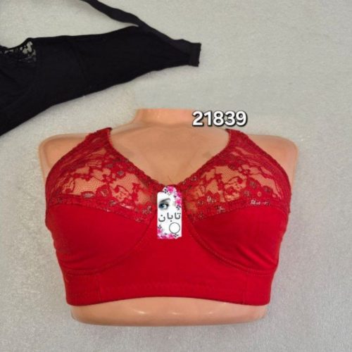 ️سوتین نخی جلو تور ️ کد 133906 - خرید سوتین زنانه عمده