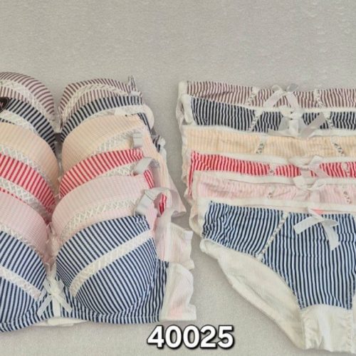 ️ست اسفنجی فنردار دخترانه ️ کد 133916 - خرید سوتین دخترانه عمده