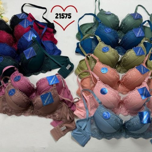 ⚜️سوتین اسفنجی فنردار اعلاء⚜️ کد 96217 - خرید سوتین زنانه عمده