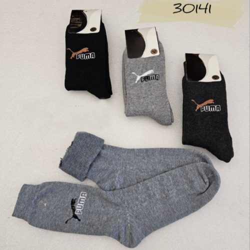 ️جوراب ساق بلند حوله ای مردانه ️ کد 136744 - خرید جوراب مردانه عمده