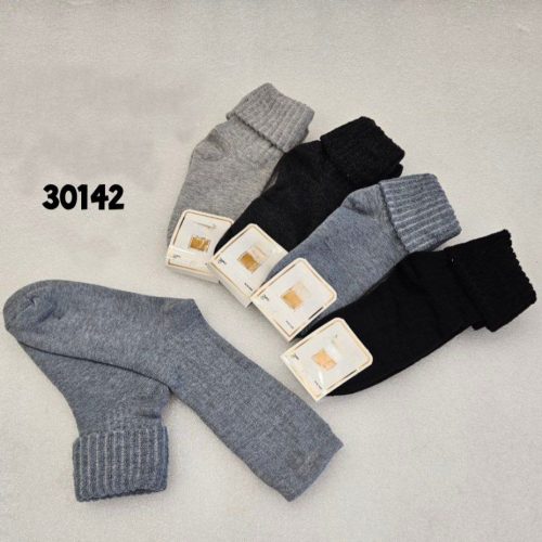 ️جوراب ساق بلند حوله ای زنانه ️ کد 136745 - خرید جوراب زنانه عمده