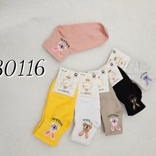 ️جوراب فانتزی نخی کش انگلیسی زنانه ️ کد 136746 - خرید جوراب زنانه عمده