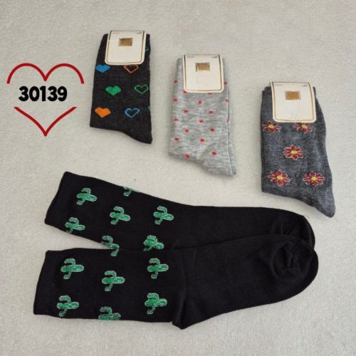 ️جوراب ساق بلند زنانه ️ کد 136855 - خرید جوراب زنانه عمده