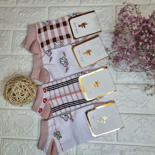 فروش عمده جوراب مچی نخی زنانه - جوراب زنانه عمده