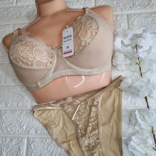 فروش عمده ست فانتزی دانتل فنردار یاردی زنانه اعلاء - شورت و سوتین زنانه عمده