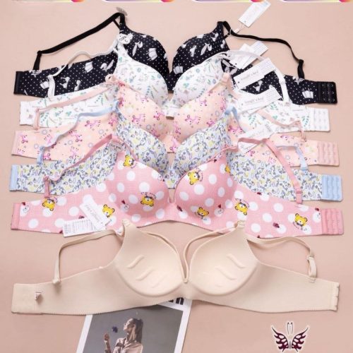 سوتین اسفنجی لیزری بدون فنر کاپA اعلاء کد 137213 - خرید سوتین دخترانه عمده