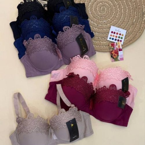 سوتین اسفنجی فنردار کاپB زنانه اعلاء کد 137215 - خرید سوتین زنانه عمده