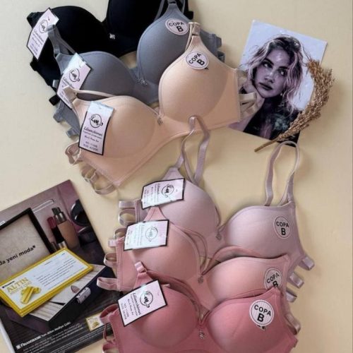 سوتین اسفنجی بدون فنر هارنس دار کاپB اعلاء کد 137216 - خرید سوتین زنانه عمده