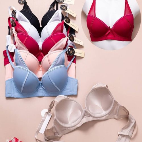 سوتین اسفنجی فنردار کاپB زنانه درجه یک کد 137221 - خرید سوتین زنانه عمده