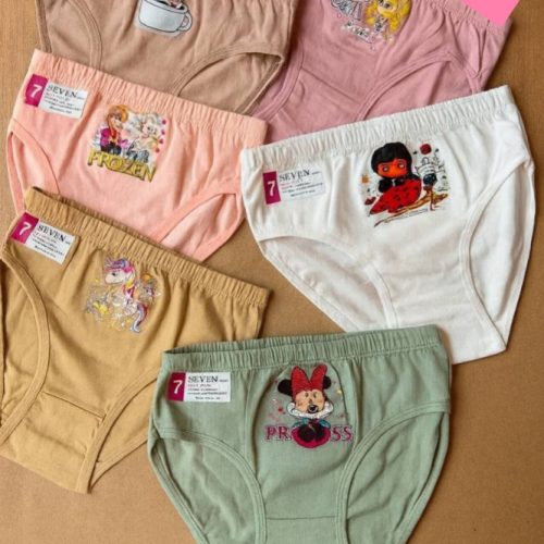 شورت صددرصد نخ پنبه اسلیپ دخترانه اعلاء کد 137227 - خرید شورت دخترانه عمده