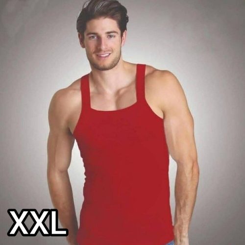 زیرپوش رکابی خشتی نخ پنبه درجه یک ❌برندبیژن❌ کد 81710 - خرید زیر پوش مردانه عمده