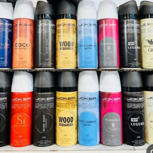 فروش عمده اسپری بدن مردانه و زنانه جوکر اصلی ️ کد 130648