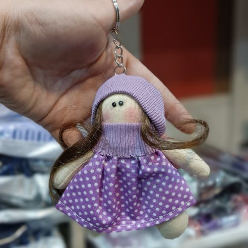 فروش عمده جا کلیدی آویزدار طرح عروسکی ️ کد 130836