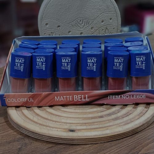 فروش عمده رژ مایع مخملی برند ماتی بل ️ کد 130843