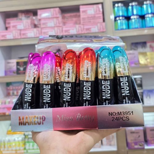 فروش عمده ریمل برند میس بیوتی رنگ مشکی ️ کد 130914