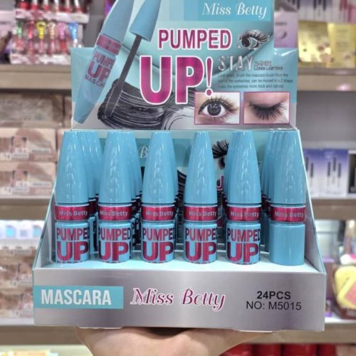 فروش عمده ریمل 7 بعدی برند میس بیوتی بدنه رنگی لش پاور کد 130915