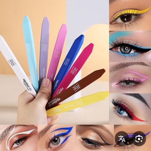 فروش عمده خط چشم رنگی برند رومانتیک کد 130933