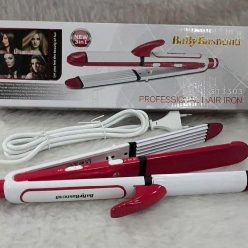 فروش عمده اتو مو سه کاره بای بابیلیس سرامیک نانو مدل ST3303 کد 131710