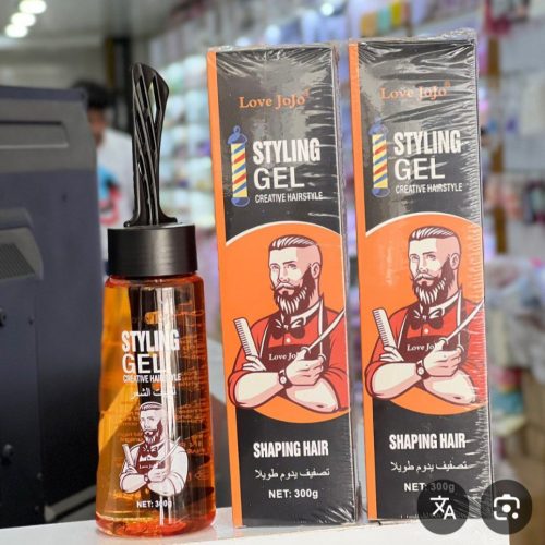 فروش عمده ژل حالت دهنده مو شانه دار لاو جوجو Love JoJo کد 131718