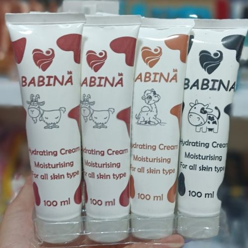 کرم تیوپی 100میلی بابینا کد 135399 - خرید کرم مرطوب کننده و نرم کننده عمده