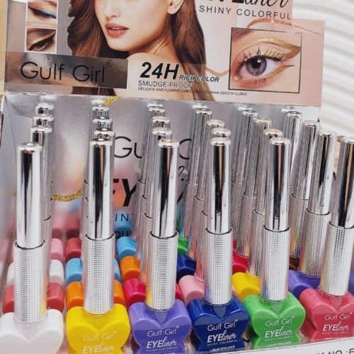 خط چشم مویی رنگی طرح پروانه کد 139088 - خرید آرایشی چشم عمده