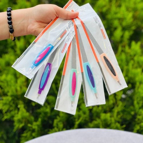 سوهان دو طرفه باکیفیت و مقاوم ️ کد 139089 - خرید بهداشت و زیبایی ناخن عمده