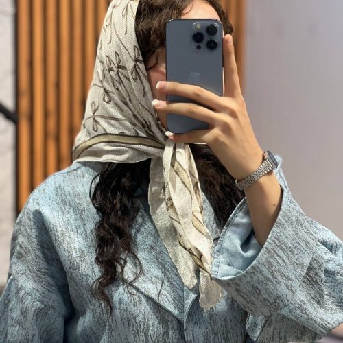 مینی اسکارف پاپیون کد 139676 - خرید شال و روسری زنانه عمده