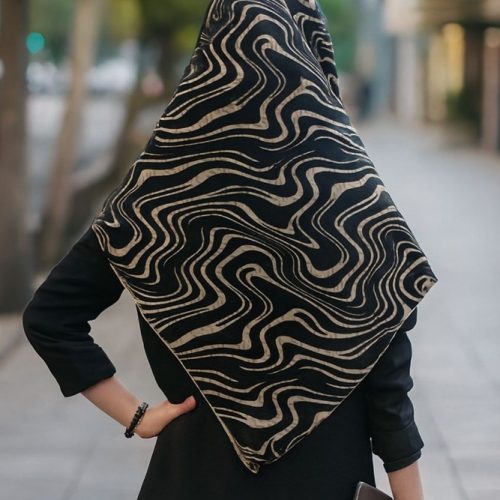 روسری دست دوز کد 139952 - خرید شال و روسری زنانه عمده