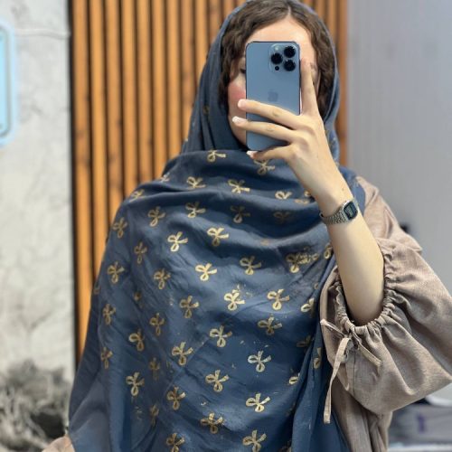 شال اسلپ پاپیون کد 139954 - خرید شال و روسری زنانه عمده