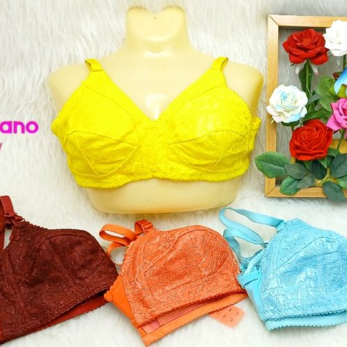 سوتین ترمه زیر نخ کد 135351 - خرید سوتین زنانه عمده