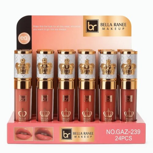 برق لب براق و حجم‌دهنده تاج Bella Ranee کد 134055 - خرید آرایشی لب عمده