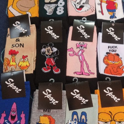 جوراب زنانه ساق بلند کد 135344 - خرید جوراب زنانه عمده