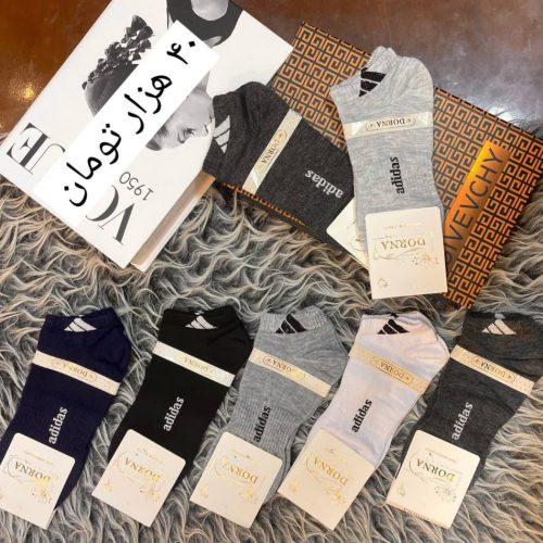 فروش عمده جوراب دوردانه کد 132627