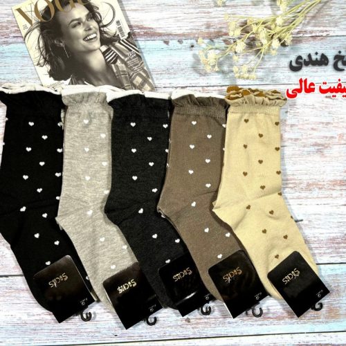 خرید عمده جوراب ساقدار نخ هندی ریزبافت کیفیت عالی زنانه - جوراب زنانه عمده