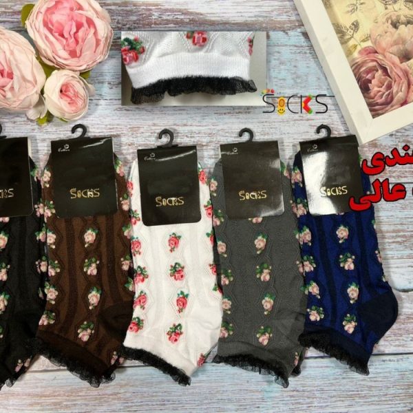 خرید عمده جوراب مچی نخ هندی ریزبافت اعلاء زنانه - جوراب زنانه عمده