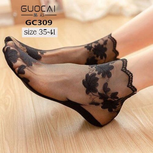 خرید عمده جوراب گیپور خارجی GUOCAI زنانه - جوراب زنانه عمده