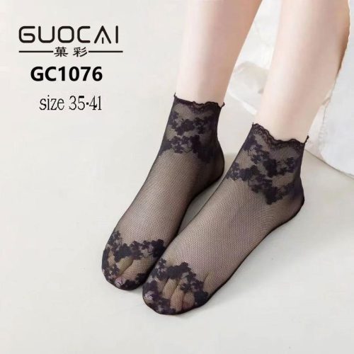 خرید عمده جوراب گیپور خارجی GUOCAI زنانه - جوراب زنانه عمده