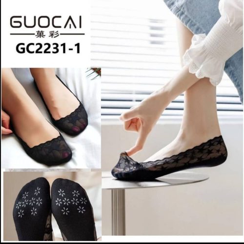 خرید عمده کالج گیپور خارجی دور ژله GUOCAI زنانه - جوراب زنانه عمده