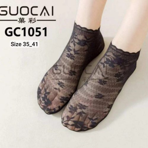 خرید عمده جوراب گیپور خارجی GUOCAI زنانه - جوراب زنانه عمده