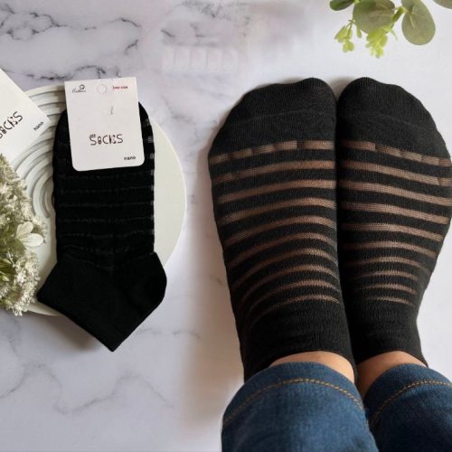 خرید عمده جوراب مچی رینگی شیشه ای اعلاء زنانه - جوراب زنانه عمده