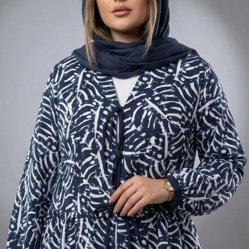 ست شومیز گره ای و شلوار وایدلگ کد 147528 - خرید ست بلوز شلوار زنانه عمده