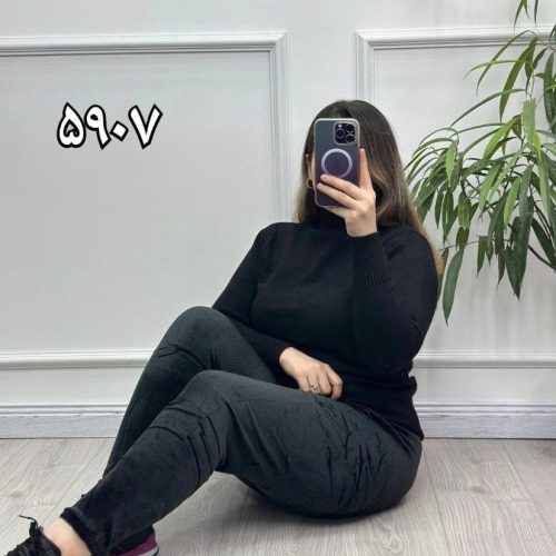 خرید عمده 🔶شلوار مخمل کوبیده وارداتی رنگی🔶