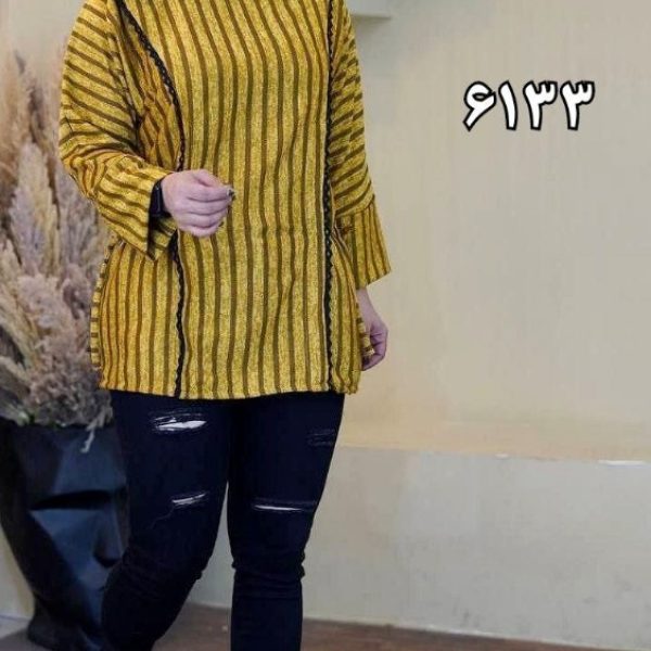 خرید عمده تونیک آنغوره نوار گیپور مدل روشا کد6133
