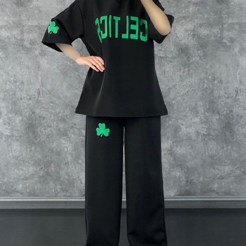خرید عمده ست تیشرت شلوار لش CELTICS دورس کد6091